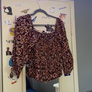 Floral Blouse// American Eagle